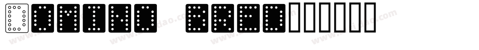 Domino bred字体转换
